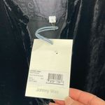 Johnny Was  Womens Halle Velvet Long Sleeve‎ Tunic Blouse Black Size Small NWT Photo 5