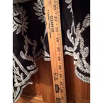 LIV Los Angeles 3X Butterfly embroidered Kimono Boho Bohemian western Black Photo 4