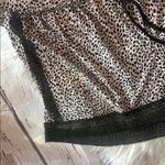 Victoria's Secret Victoria’s Secret Modal Black and Cream Lace Details Short Pajama Set Photo 3