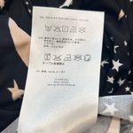 Ivyrevel Moon & Star Galaxy Space Galactic Print Bell Sleeve Deep V Mini Dress M Black Size M Photo 7