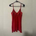 Victoria's Secret Y2K vintage Victoria’s Secret satin babydoll top bow detail red 1999 size medium Photo 1