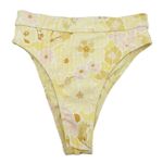 Billabong NWT Make You Mine Bikini 2-Piece Yellow Floral Swimsuit Size Small NEW Photo 7