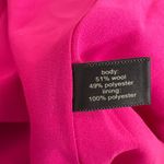 The Limited  Mini Skirt Womens 8 Hot Pink Wool Barbie Office Siren Classiccore Photo 4