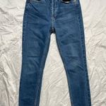 RE/DONE  Originals High Rise Ankle Crop Dark Wash Jeans Women’s Size 26 A12 Photo 5