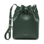 MANSUR GAVRIEL Mini Bucket Bag Moss Womens Size OS Green Photo 0
