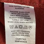 Lou & grey  Rust Button Down Flannel Shirt Photo 4