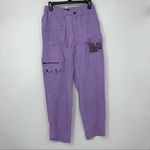 LF THE BRAND CARGO STYLE LIGHT PURPLE LIGHTWEIGHT PANTS SIZE 8 Photo 10