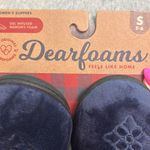 Dearfoams velour closed back slippers Photo 1
