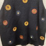 Madewell  Embroidered Sweater Vest Tank Night Vision Navy M Photo 7