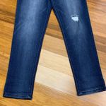 Democracy  Ab Solution Dark Wash Denim Jeans Distressed Ripped Ankle Women Size 8 Photo 2