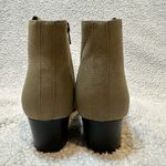 Old Navy  Olive Faux-Suede Ankle Boots Photo 2