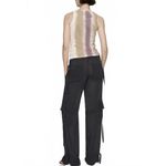 Mango Tie-Dye Ribbed Top Tank Beige Brown NWT Size XXL Photo 3