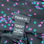 Torrid Long Sleeve Sheer Peplum Blouse Photo 2