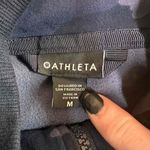 Athleta  Camouflage Full Zipper Drawstring Hood Hoodie Size Medium Photo 6