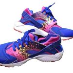 Nike Huarache Run Print GS running shoes Purple Pink 6Y Womens 7.5 Photo 0