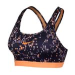 Nike  Dri-Fit Womens Classic  Sports Bra Digital Pixel Print Racerback Size L Photo 0
