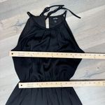 Apt. 9  High Low Halter Tie Neck Midi Maxi Dress Black Small Sleeveless Photo 9