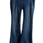 Free People Blue Flare Wide Leg Jeans Photo 0