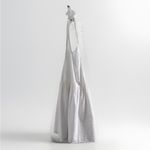 WAYF  ANTHROPOLOGIE White Halter Eyelet backless Pockets Mini Dress S‎ New $128 Photo 2