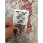 Tahari  Linen Blend Dress Size 14 Garden Floral Cottagecore Resort Beachy Cruise Photo 7