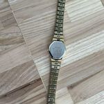 Seiko Ladies Watch Vintage Gold Plated Bracelet Gold Mustard Round Dial Photo 8