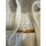 Mango Blu Pepper‎ knit tank top with floral and geometric pattern Size S Photo 4