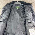 Eddie Bauer  EB650‎ Womens XL Goose Down Vest Quilted Puffer Black Sleeveless Photo 2