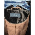 In Linea brown velvet blazer jacket shimmery holiday career office 40. Photo 5