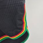 Jamaica y2k 90s 2000s boho retro festival concert Women's Shorts Small Black Photo 2