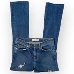 J Brand Jeans Ripped Bootcut Medium Wash Size 27 8.5” Rise Photo 3