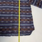 Woolrich  Women's Aztec Geometric Button Down Shirt Flannel Size Large Western Photo 2
