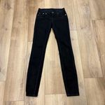 Victoria Beckham ICONIC! 🌟🌟 SKINNY STRETCH 5 POCKET JEANS BLACK SZ 25 Photo 1