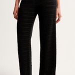 Abercrombie & Fitch Crochet Wide Leg Pants Photo 1