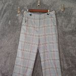 Veronica Beard  Isley High Rise Checked Cotton Blend Office Work Wear 8 Photo 2