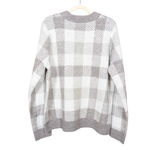 Market & Spruce  Stitch Fix Beige Kendall Plaid Crewneck Pullover Women's XXL Photo 2
