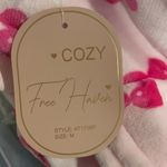 Pink sweater with cherries & bows Size M Photo 4