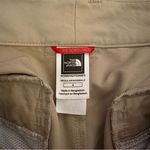 The North Face Womens Nylon Pants Outdoor Hiking Travel Casual khaki tan size 4 Photo 3