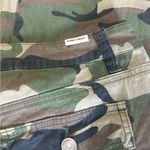 Almost Famous Womens Wide Leg Camo Cargo Pants Large Y2K Streetwear Utility Military Style Photo 8