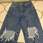 Wild Fable Women's highest rise baggy jean distressed Blue Jeans Photo 12