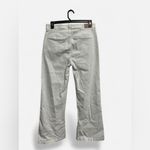 Paige  Wide Leg White Denim “Leenah” Jeans Photo 1