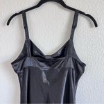 Victoria's Secret  Angels Black Satin Night Dress Photo 4