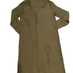 ZARA Collared Long Sleeve Button Down Shirt Dress, NWT, Sz XS. Photo 6