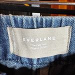Everlane  The Easy Jean Blue Wide Leg Organic Cotton Size 6 Photo 5