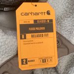 Carhartt Women's Relaxed Fit Fleece Pullover, Light Blue, Size 1X, NWT Photo 9