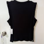 Nine West Women's Ribbed Ruffle Sleeve Tank Top New With Tags Photo 2