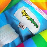 Tipsy Elves  blue rainbow unicorn front zip hoodie jacket sweatshirt w/ mane xs Photo 4