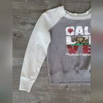 California Republic Varsity Sweatshirt Women's Sz M Gray Size M Photo 7