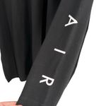 Nike Air Dress Black Long Sleeve Logo Spell Out Streetwear Tunic Stretch Size 2X Photo 1
