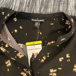 Hilary Radley  Black and Gold Floral Blouse Size S Photo 1