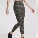 Athleta  Ultimate 7/8 Tight Camo Olive Green Legging Size Small Photo 0